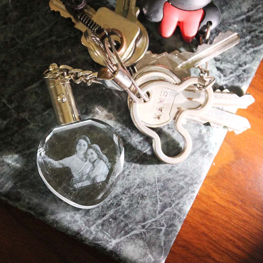 LED Keychain Heart