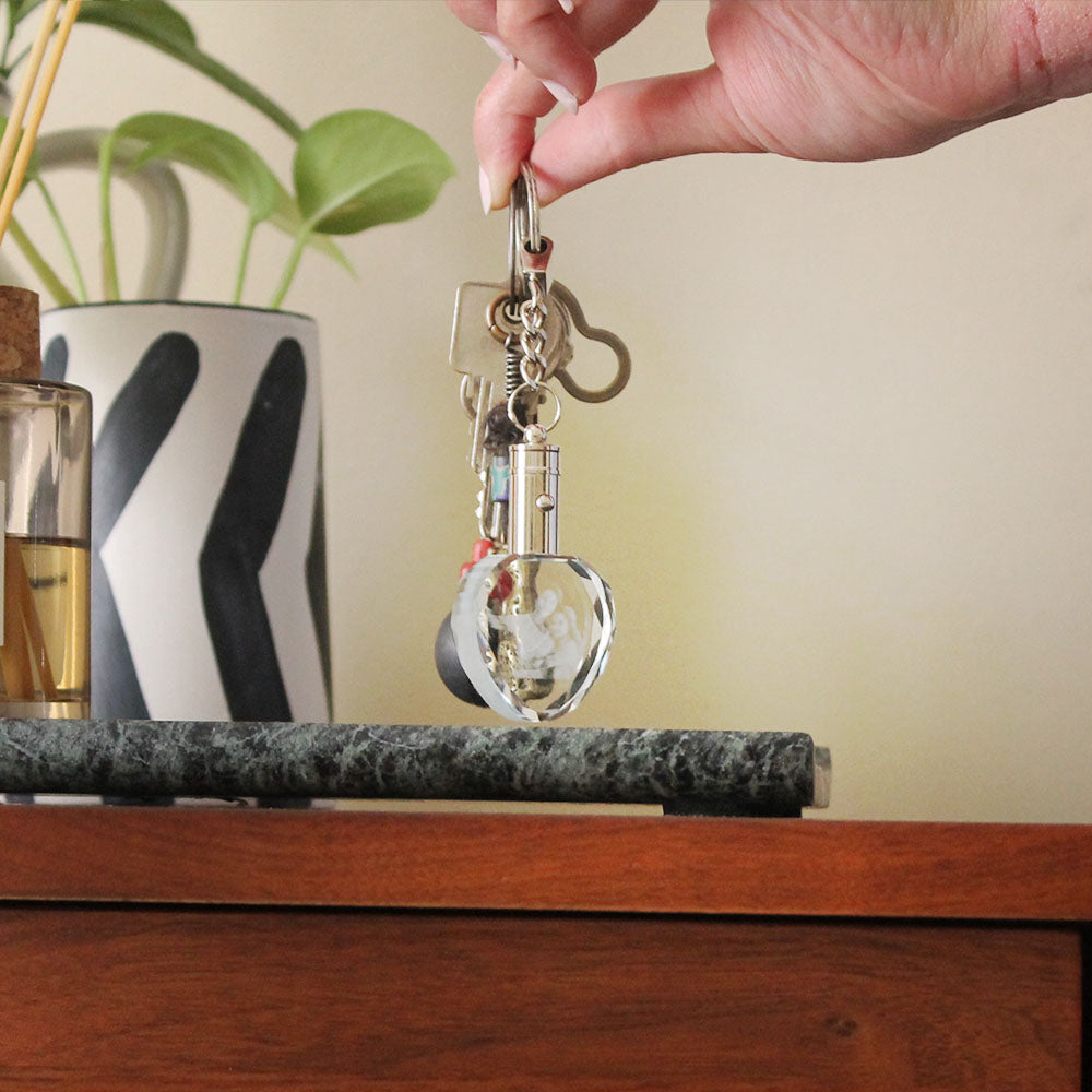 LED Keychain Heart