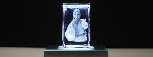 Create Lasting Memories: 3D Crystal Picture Cubes